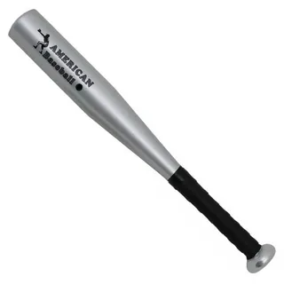 MFH Baseball American Baseballschläger Aluminium silberfarben 18 Zoll (ca. 46cm)