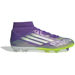 adidas F50 League Mid FG/MG Purple Rush / Cloud White / Lucid Lemon 46