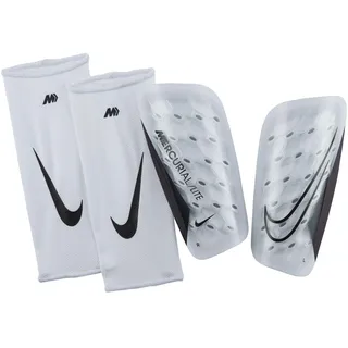 Nike Mercurial Lite Fußball Schienbeinschoner white/white/black S