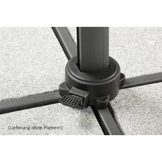 Schneider Schirme Rhodos Twist 300 x 300 cm Bordeaux