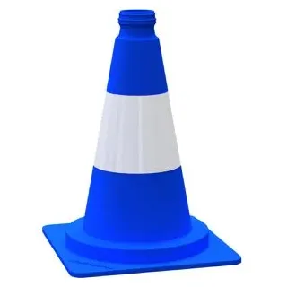 Schake Leitkegel 32,0 cm Blau/Weiß