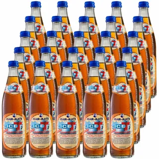 Club-mate ICE Tea Kraftstoff 25 Flaschen je 0,5l inkl. Mehrweg Pfand