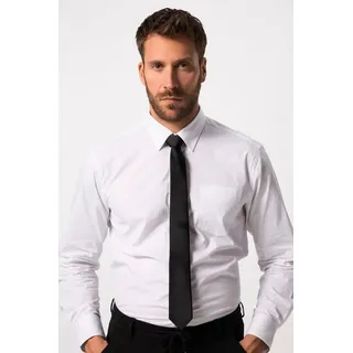 JP 1880 Herren große Größen Übergrößen Menswear L-8XL Seiden-Krawatte, Streifen, Extralänge, 6cm breit schwarz 1Size 828309100-1