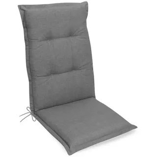 Hochlehner-Auflage Florence 118 x 50 cm Polyester Grau
