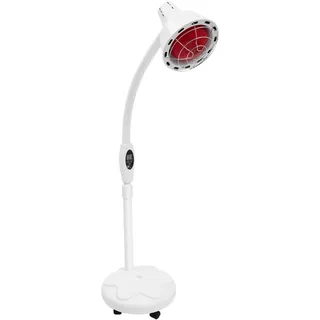 HOARLICN rotlichtlampe wärmelampe, 275W 220V Infrarot Lampe Rotlichtlampe mit Ständer Stehlampe Infrarotlampe 360 °für Schönheitssalon, Wohnzimmer