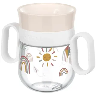 Mepal Mio 360° Trinklernbecher 200 ml Sunshine Rainbow