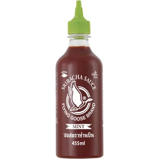 Flying Goose Sriracha Chilisauce, Minze, 2er Pack (2 x 455 ml)