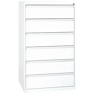 Gürkan Karteischrank 76 x 62 x 132 cm weiß