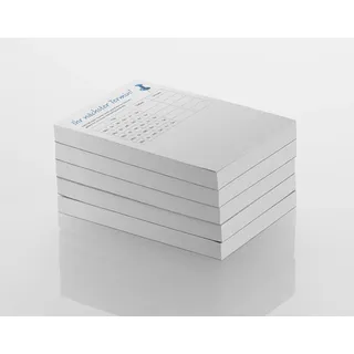 kompatible Ware Terminblöcke 7.4 cm x 10.5 cm grau