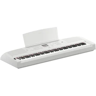 Yamaha DGX-670 - Tragbares Digitalpiano Mit 88 gewichteten Tasten, Bluetooth Audio, CFX Piano Sound, 630 Instrumentenklängen - Weiß