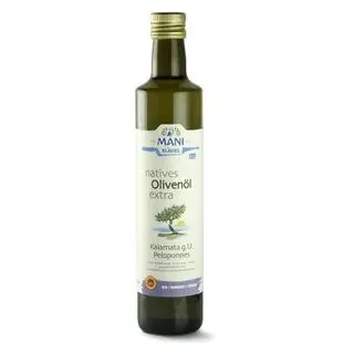 Mani Natives Olivenöl Extra Kalamata g.U. 500 ml