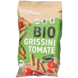 Schnitzer Grissini Tomate Cracker bio