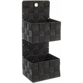 2x P.oggetti Wall 2p Schwarzes Nylongewebe