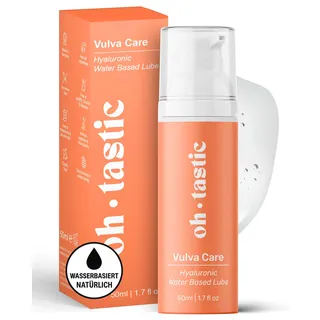 ohtastic Natürliches Sensitiv Gleitgel mit Hyaluron 50 ml Gel