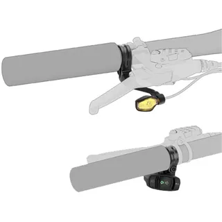 Busch & Müller Busch+müller Unisex Turntec Blinker für E-Bike, Schwarz, Einheitsgröße EU