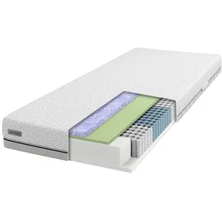 Schlaraffia Taschenfederkernmatratze Nuova Gel 220 TTFK Taschenfederkern 80 x 200 cm