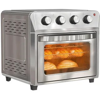 Homcom Mini Backofen Silber