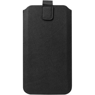 Schützende Handytasche -Sleeve mit Magnetverschluss, 5.5", Schwarz (geeignet für Samsung, Apple, Huawei, Sony, LG, Nokia, etc.)