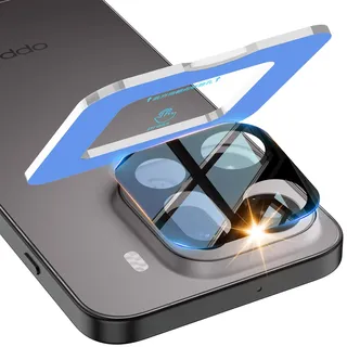 TingYR Kameraschutz kompatibel mit Oppo Find X9 Pro, (2 Stück), Vollschutz, HD, kratzfest. Anti-Fingerabdruck, Kameraschutz für Oppo Find X9 Pro.