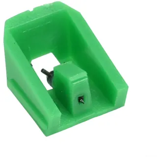 Ersatznadel für Audio Technica VMN95E mit Freischwinger aus Aluminiumlegierung für AT-LP120X Plattenspieler VM95 Serie Kartusche beweglicher Magnet Stereo (grün)