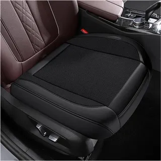Schonbezug Autositz Für Mazda CX30 Universal Full Set Leder Wasserdichte Autositzbezüge Innenzubehör(Front Black)