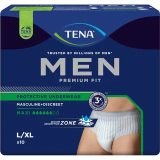 TENA Men Premium Fit Pants Maxi L/XL 10 St.