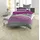 Linon beere 240 x 220 cm + 2 x 80 x 80 cm