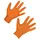 Keron Nitril Einmalhandschuhe X-Grip orange L