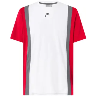 Head Racket Head Club 25 Tech T-Shirt Men, red/White