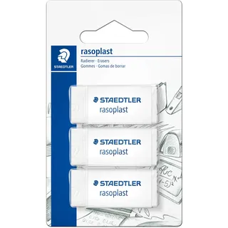 Staedtler Radierer rasoplast 3 St. Weiß