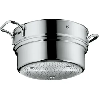 WMF ProfiSelect 24 cm Dämpfereinsatz, Küchen-Dampfgarer, Food Steamer, Edelstahl, Silber