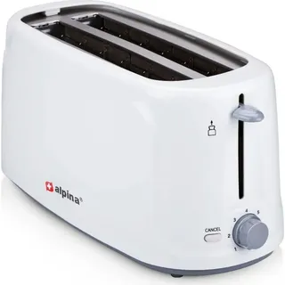 Alpina Toaster, 1450 Watt, Weiß