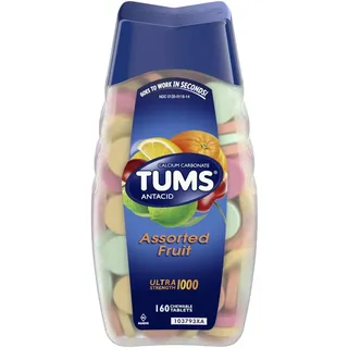 Tums Ultra 1000 Calciumcarbonat verschiedene Früchte 160 Tabletten EU-Verkäufer