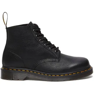 Dr. Martens 101 ungebundene Leder-Stiefeletten, modisch, schwarz, 43 EU - 43 EU