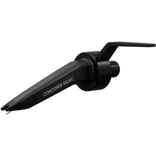 Ortofon Concorde Music Black - Moving Magnet Tonabnehmer | Nackter Shibata Diamant | einfache Installation | Sehr breites Klangspektrum & außergewöhnlich hohe Auflösung