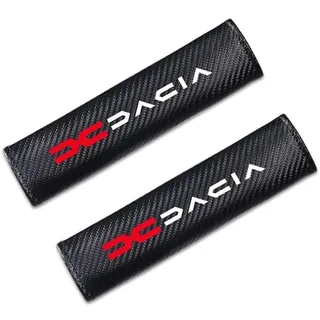 WGABKN Auto Sicherheitsgurtpolster für Dacia Duster Sandero 3/Sandero Stepway Spring Bigster,Schulterpolster Gurtschoner Gurtkissen Autositz Gurt Abdeckung,4