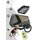 Enna Cozy Ride Bundle moss green inkl. Hundebett