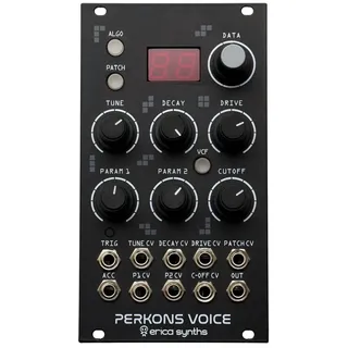 Erica Synths Synthesizer (Modular Synthesizer, Drums-Module), Perkons Voice - Drum Modular Synthesizer