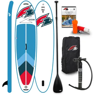 F2 Stand Up Paddle Board 350 x 76 x 15 cm rot