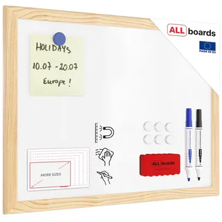 ALLboards Magnetisches Whiteboard 30x40cm,