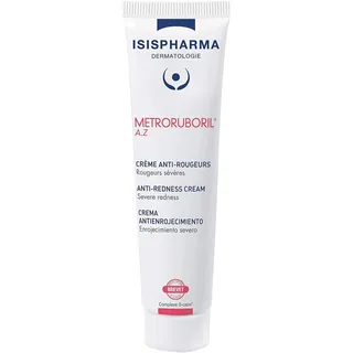 Isispharma - METRORUBORIL A.Z Anti-Rötungen Creme 30 ml - Mit 15% Azelainsäure - Reduziert Rötungen, Verbessert Die Mikrozirkulation - In unseren Labors in Frankreich hergestellt
