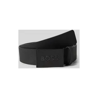 Boss Gürtel aus echtem Rindsleder Modell 'ICON', Black, 95