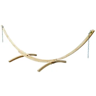 ASS Altenburger AS-S 400cm großes Hängemattengestell Gestell aus Holz Lärche naturfarben ohne Hängematte