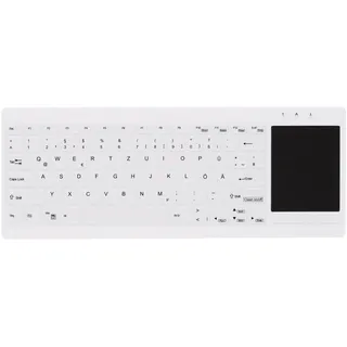 CONTOUR AK-C4412 Tastatur DE weiß (AK-C4412F-GUS-W/GE)