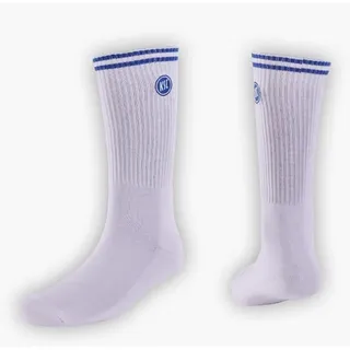 Socken KSC Logo weiß