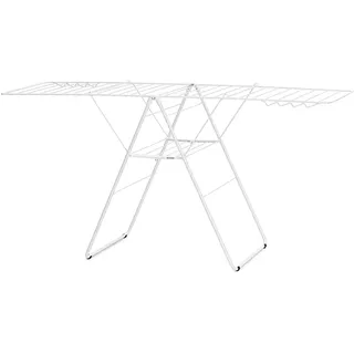 Brabantia HangOn 25m Trockengestell, Legierter Stahl, Fresh White