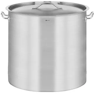 Royal Catering Kochtopf Pfanne + Kochtopf Silber
