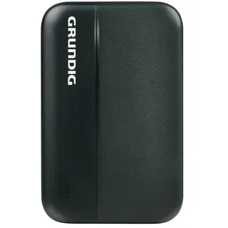 Grundig Powerbank 5000mAh - Externer Akku mit 2x USB und 1x USB-C - Power Bank i - Schwarz