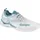 Hallen-Sport-Schuhe W in weiß/aqua weiß/aqua