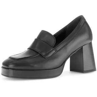 Gabor Leder-Pumps in Schwarz / 38,5